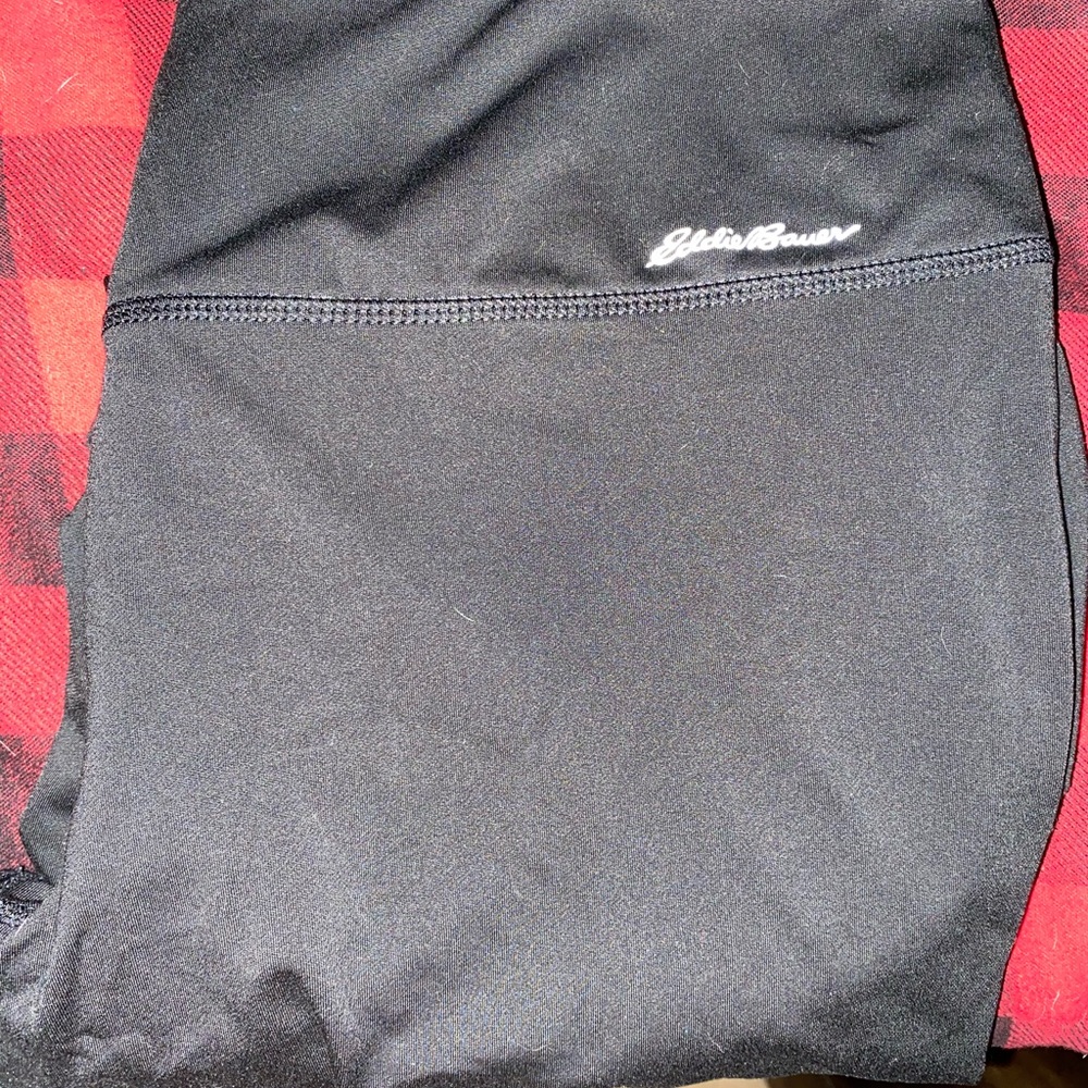 Eddie Bauer full length fleece lined leggings